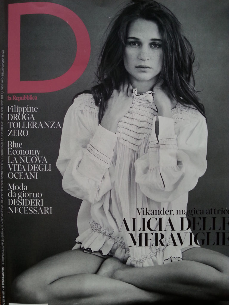 D di Repubblica 18 febbraio copertina